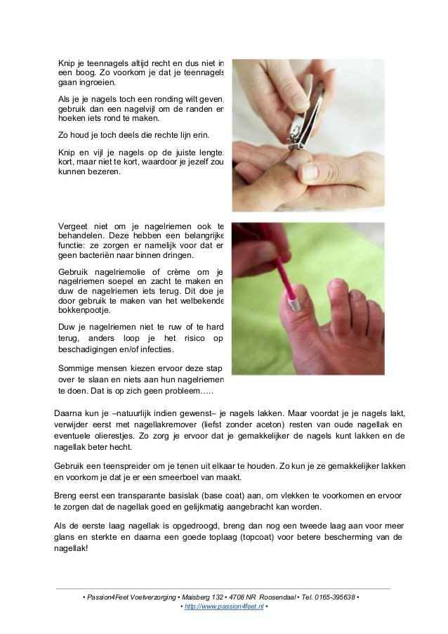 teennagels verzorgen
